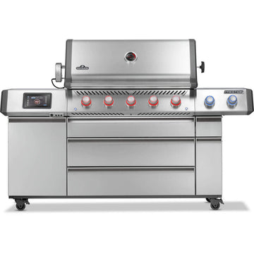 Patio Elegance Gas Grill Prestige PRO 665 Elite with Smart Technology & Electric Smoker Box